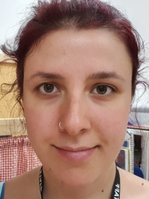 Evangelia, Reception teacher in Croydon